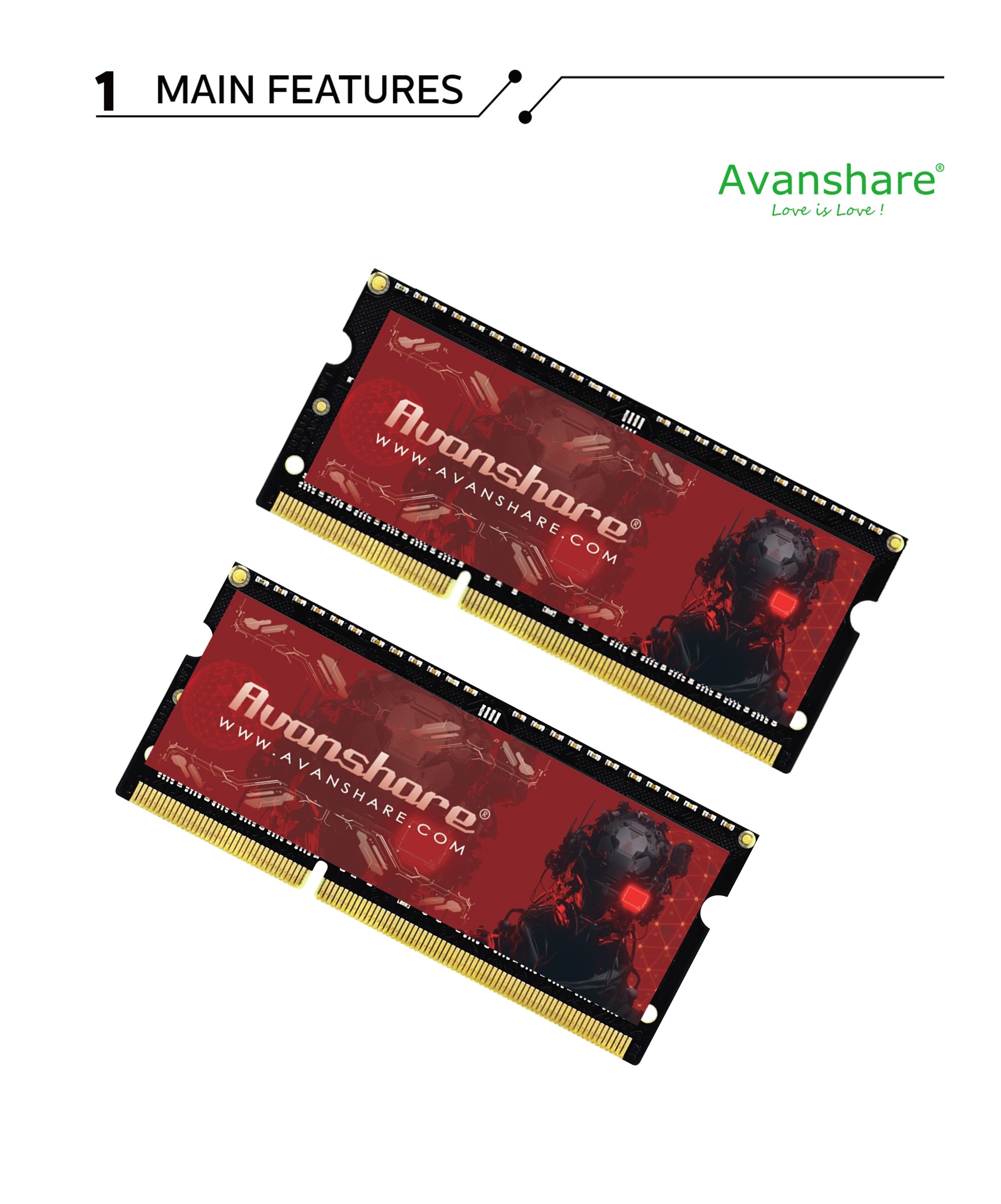 Ddr5 8Gb - Avanshare Ram Bellek DDR5 DDR4 DDR3