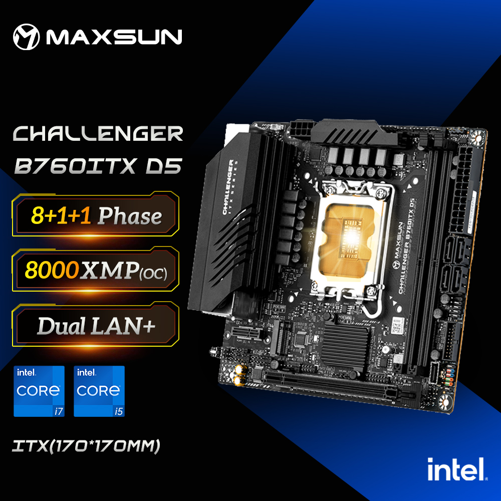 MAXSUN Oyun Anakartı B760ITX D - Ddr5 64Gb incelemesi ve fiyatı