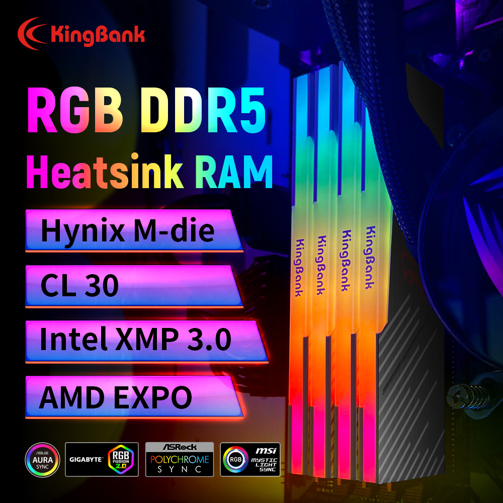 KingBank KRRB DDR5 RGB SoarBla - Ddr5 8Gb incelemesi ve fiyatı