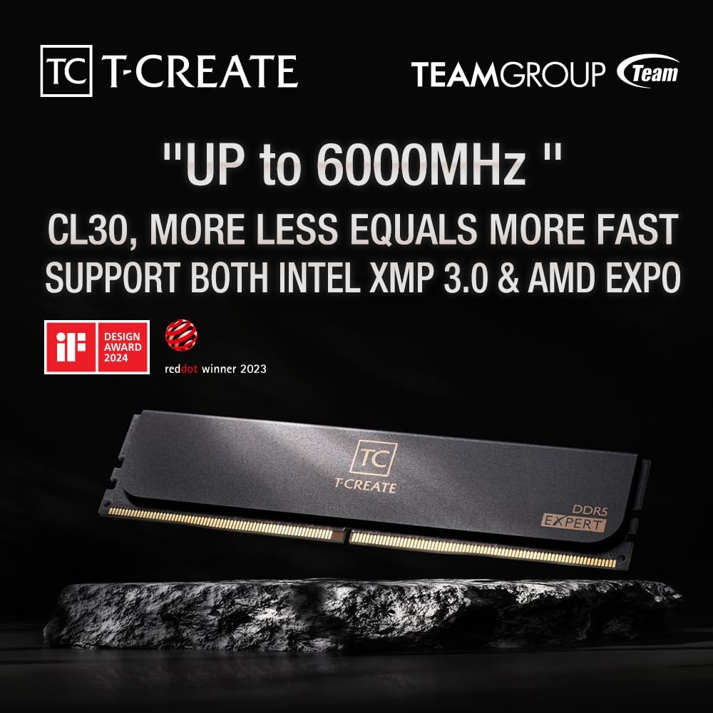 TEAMGROUP T-Create Expert CL30 - Ddr5 Memory incelemesi ve fiyatı