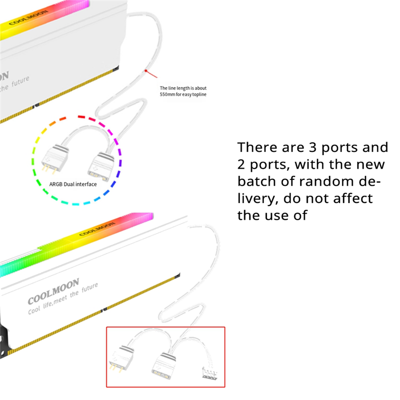 COOLMOON 1 adet RAM bellek ısı - Ddr5 Ram incelemesi ve fiyatı